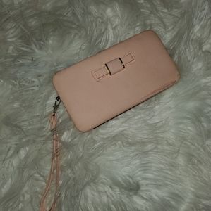 Cute pink clutch